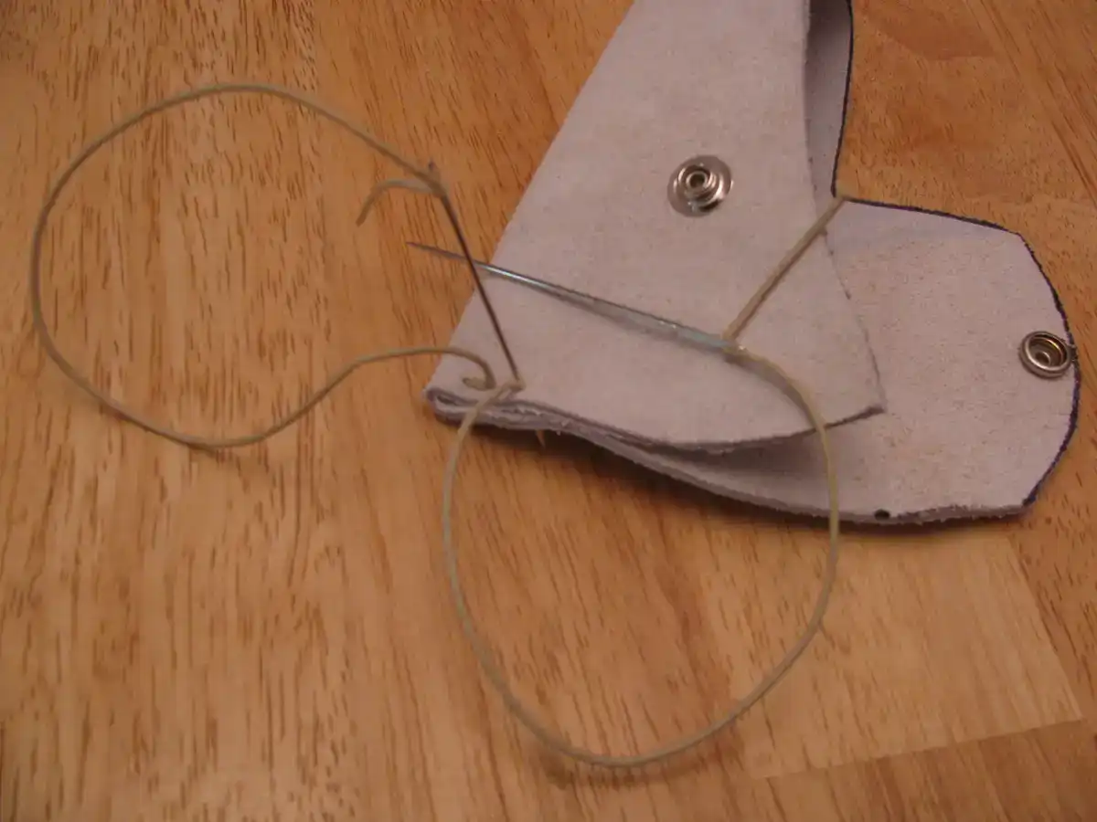 Lederhandwerk — Sattlernaht