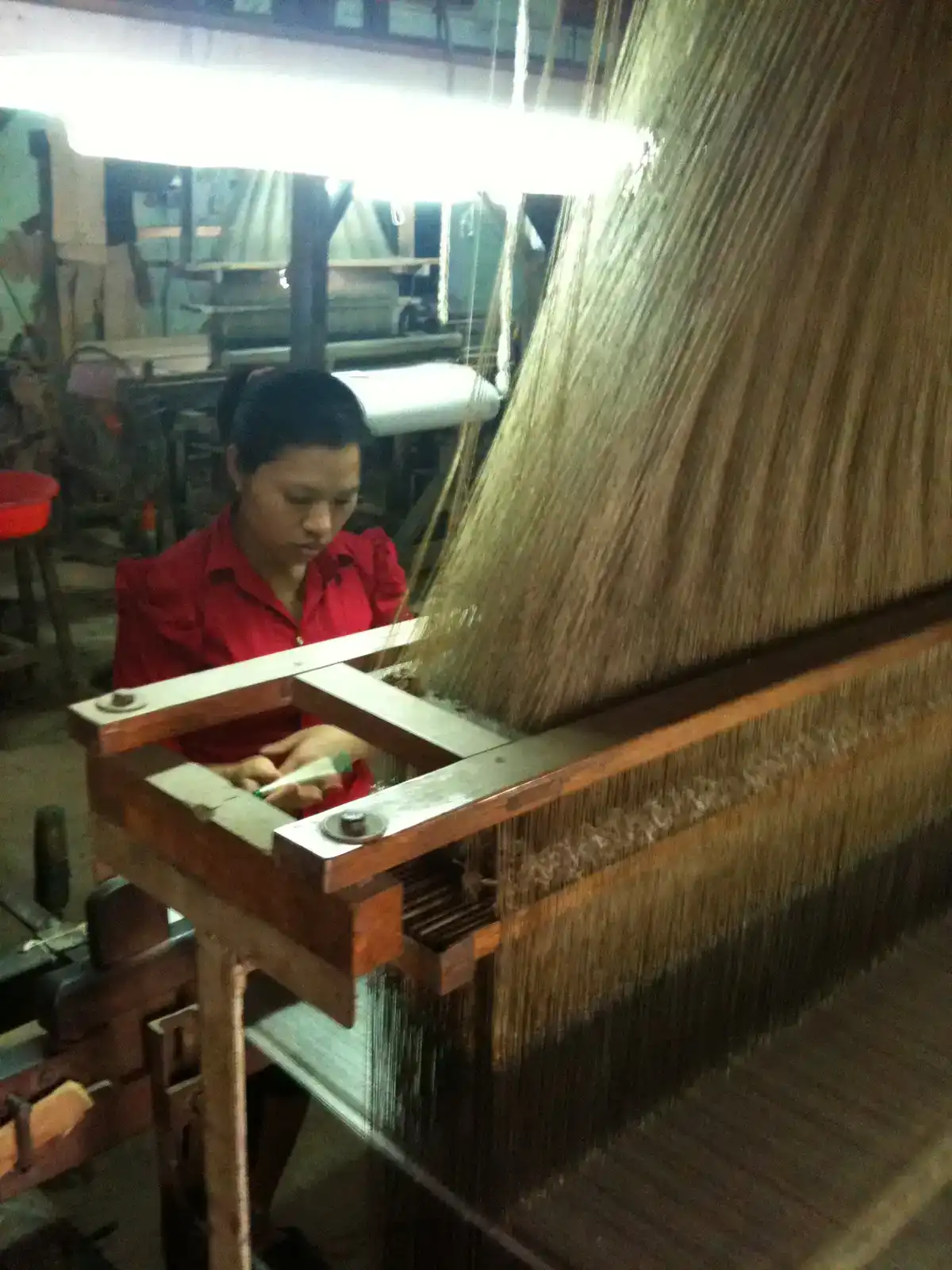 Textil — Jacquard-Webstuhl