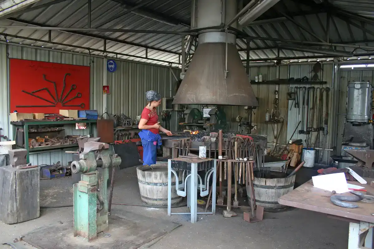 Kupferoberfläche Makro